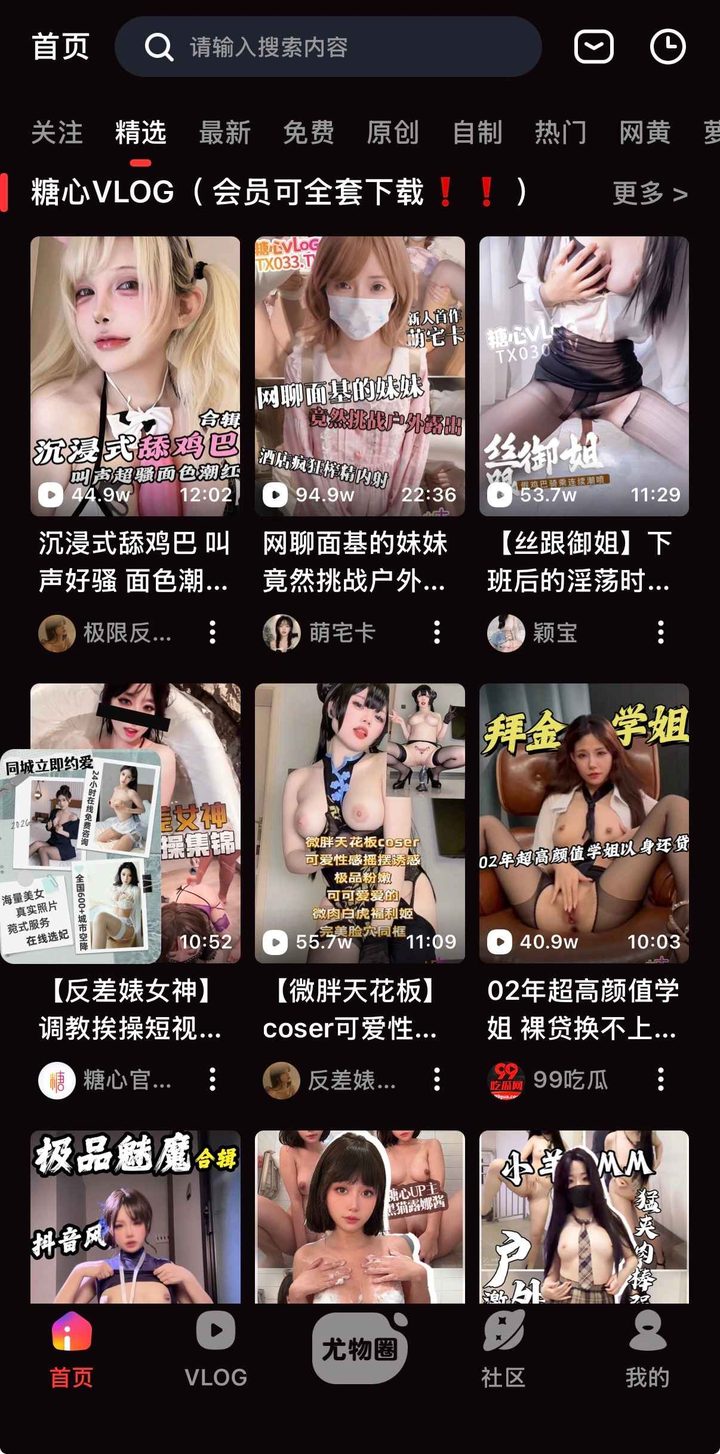 抖阴首页二级分区示意